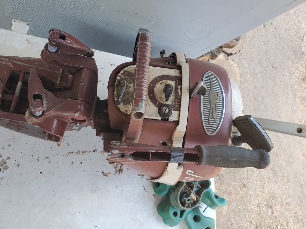 Johnson 3hp antique motor