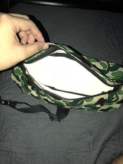 Bape A Bathing Ape Green Camo Side Bag *With Bape Plastic Bag* for Sale in  Bothell, WA - OfferUp