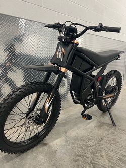 60V/2400W GT73 Pro - Electric Dirt Bike - 49mph!! Off Road - Real Dirt Bike Tires and Wheels!!