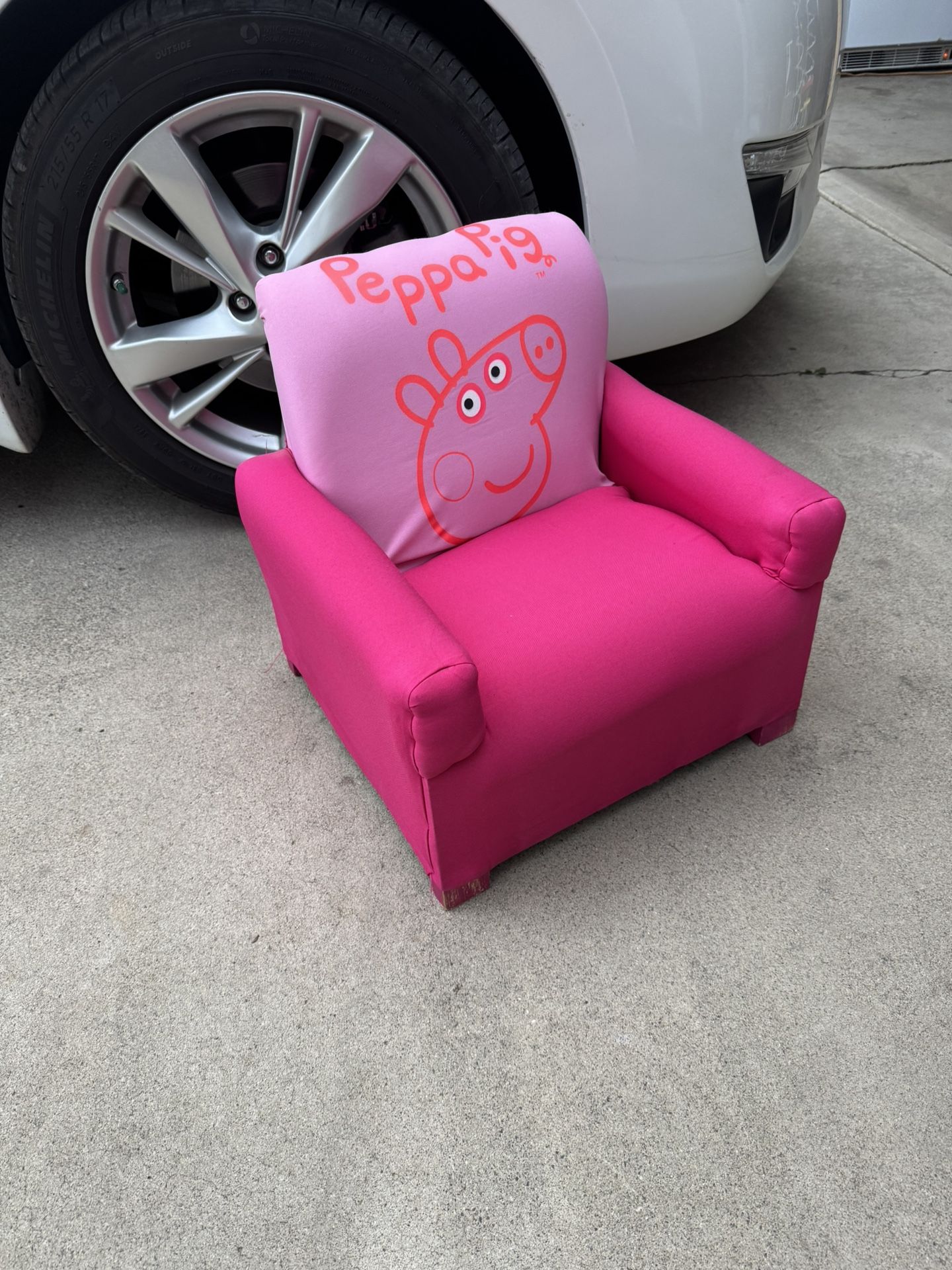 Pep’s Pig Chair. $25