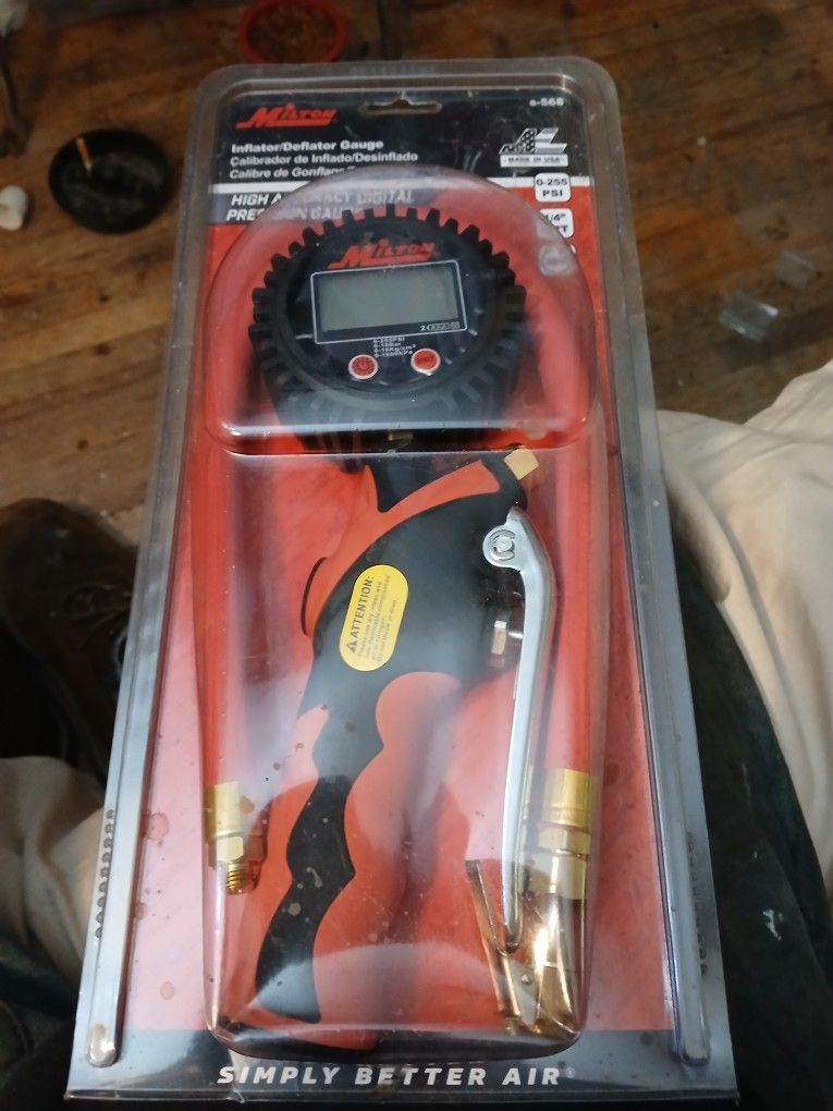 Milton Inflator/deflator Guage