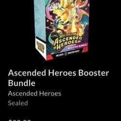 Ascended Heroes Booster Bundle