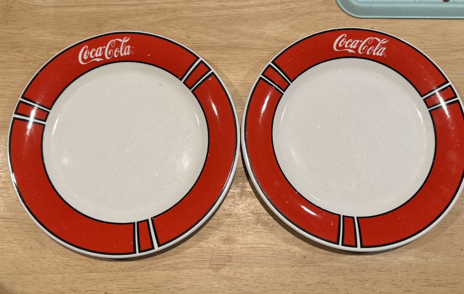 Vintage Coca Cola Plates and Bowls