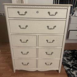 High-End Ragazzi Bedroom Set — Crib to Full Bed + 2 Dressers, Solid Wood”