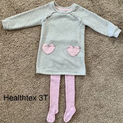 3T Girl Healthtex Valentine’s Day Dress