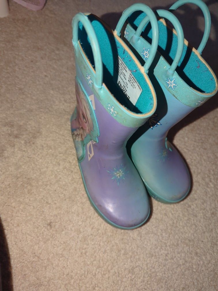 Rain Boots Size 9-10