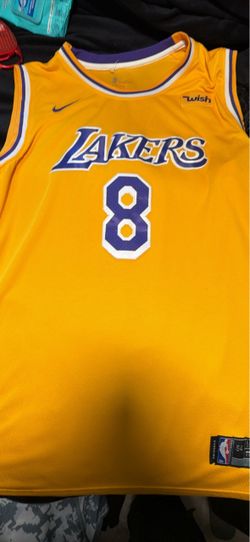 Nike Lakers #8 NBA Jersey Size 54