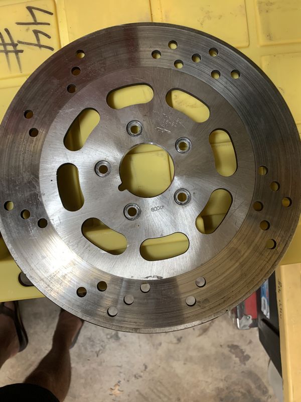 3 Harley Davidson brake rotors sportster dyna big twin road glide for