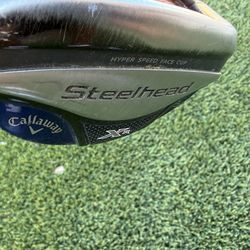 Callaway Steelhead XR 5 hybrid HZRDUS 5.5 58g mid-spin project X regular shaft
