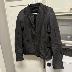 Street And Steel Motorcycle Armored Jacket  XL. Used Repaired