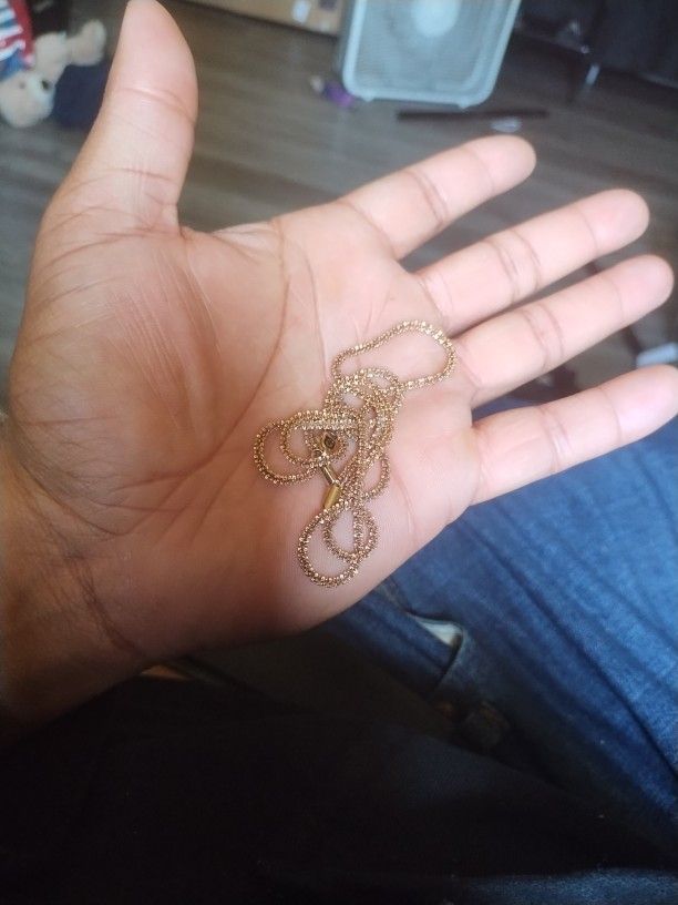 10k Rose Gold Rope Chain