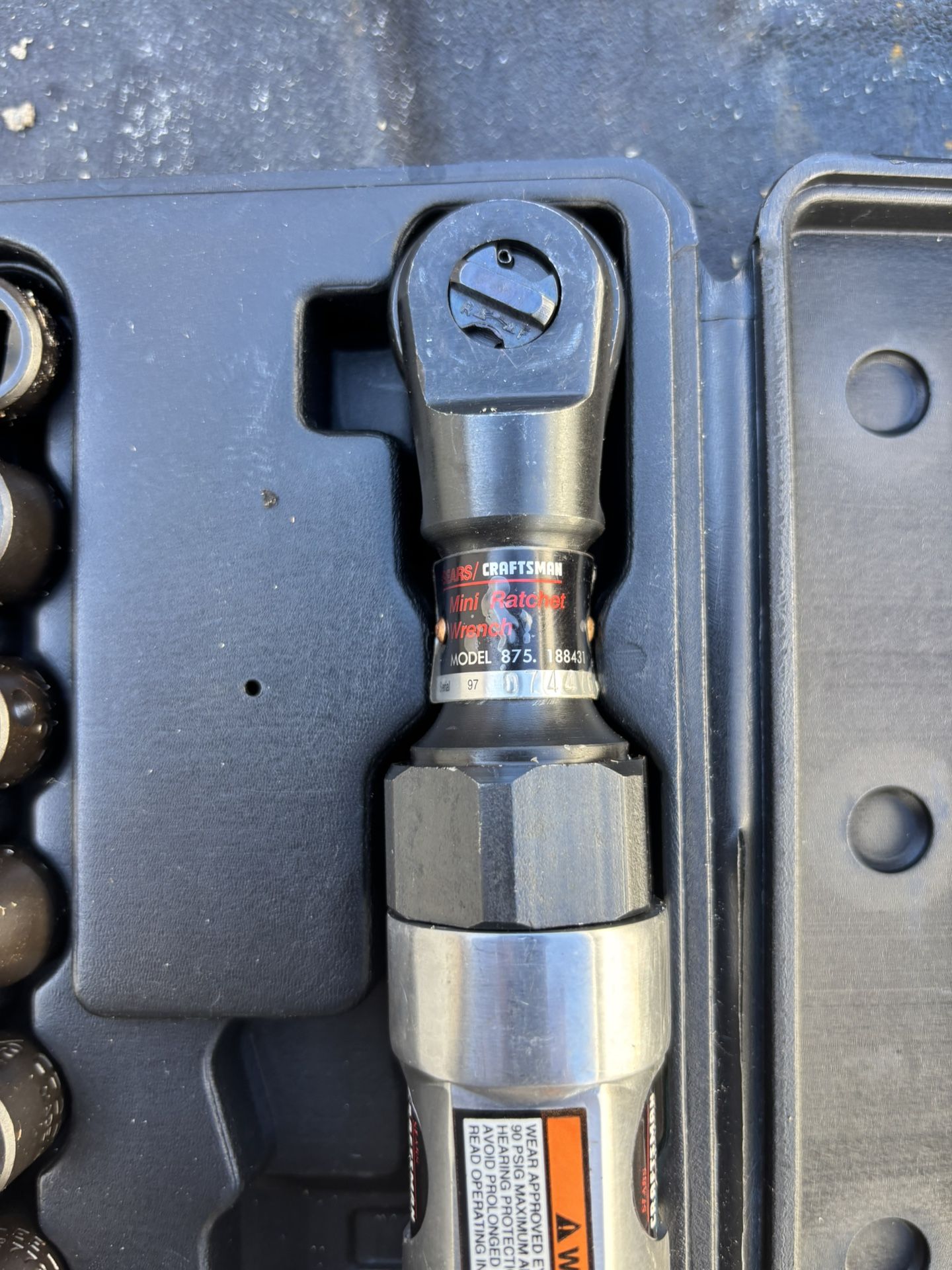 Ratchet Wrench Model 875 Craftsman 