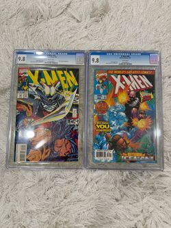 X-Men #22 & #66 CGC 9.8 Graded Comics Lot
