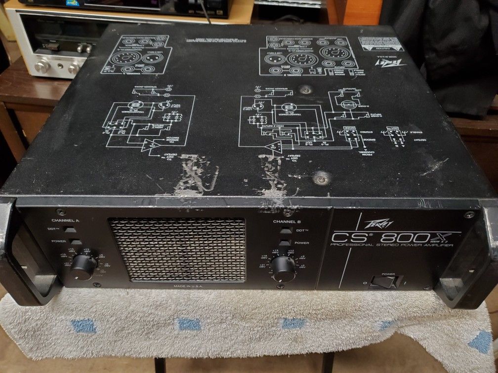PEAVEY CS800X PRO AMP
