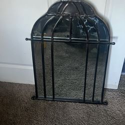 Bird Cage Mirror