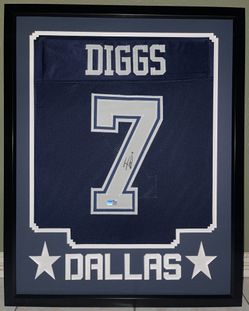 Jersey Framing. Cowboys. Dolphins. Memorabilia