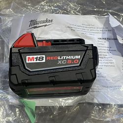 Milwaukee M18 Battery 