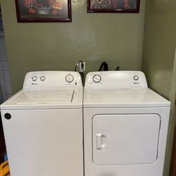 Set Lavadora Y Secadora Amana 