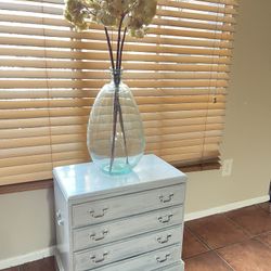 Glass Vase And Flowers 