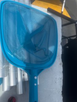 6 inch pool net  with 10 foot pole