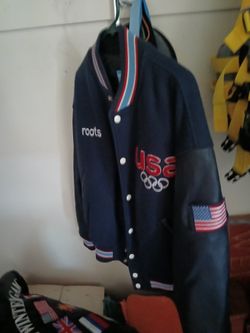 Leather and Wool SLC Olympic Jacket