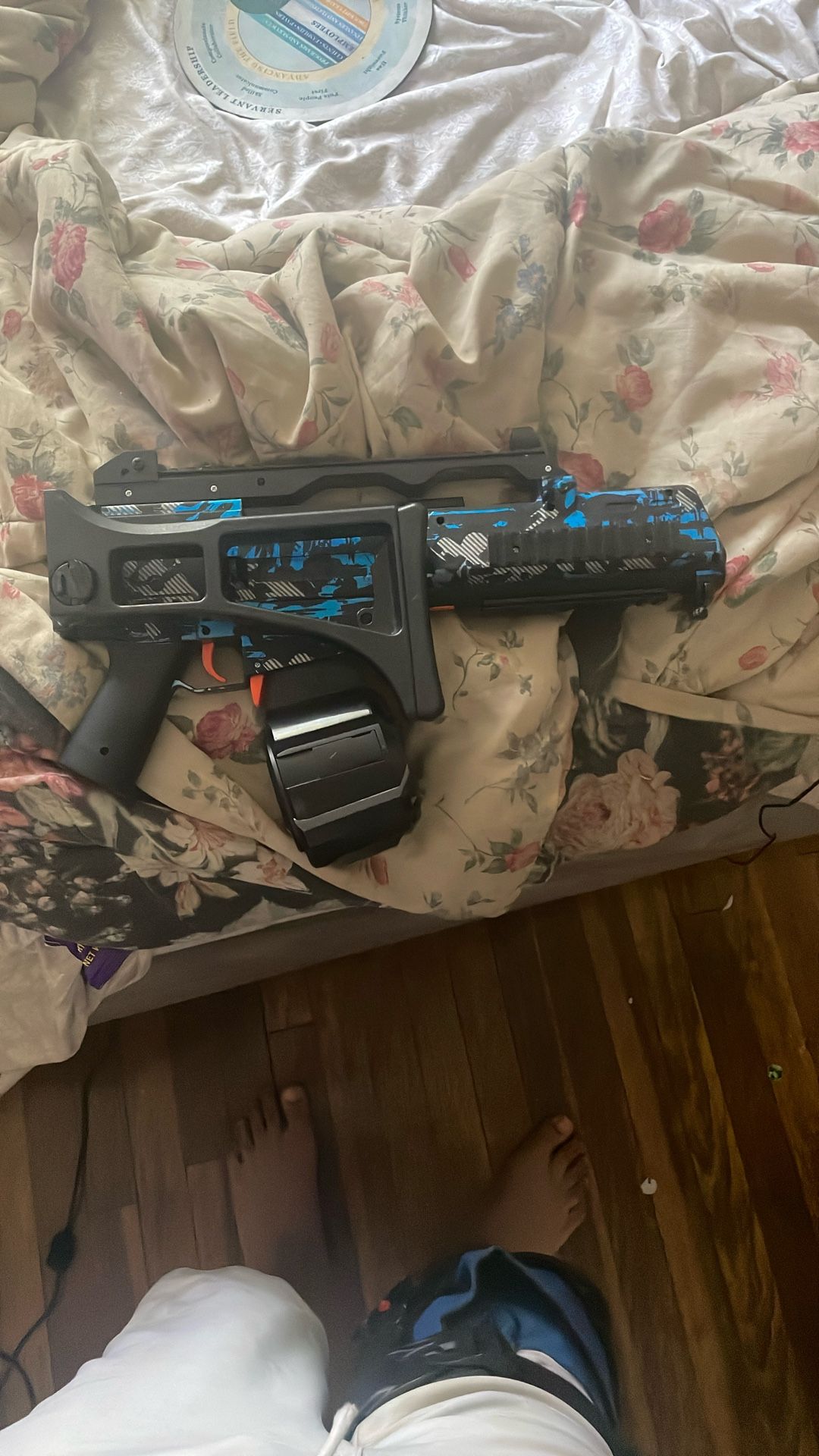 Working Gun Split Ball Gun