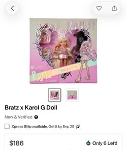 Bratz x Karol G doll