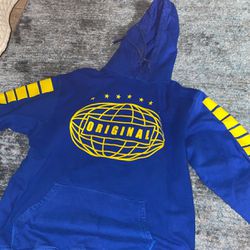 Blue And Yellow Hoodie