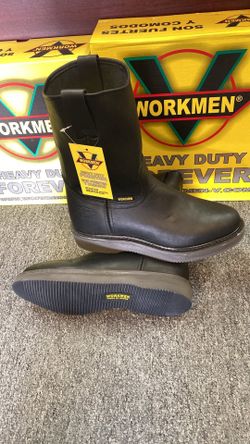 Bota De Piel Para Trabajo