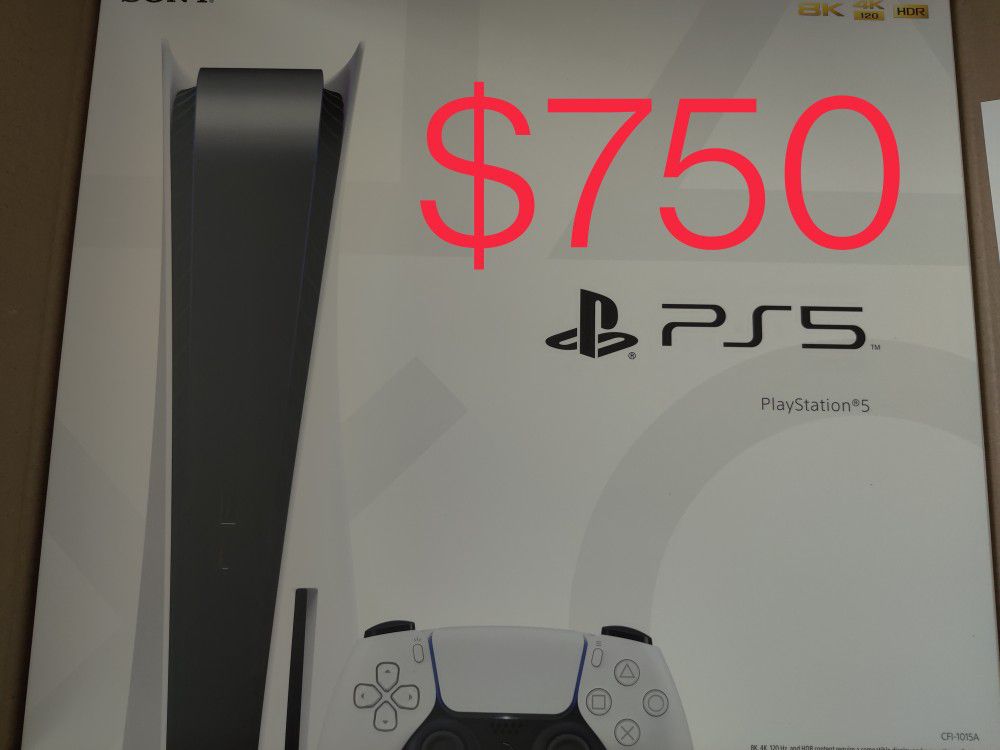 $750 Brand New Unopened PS5