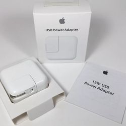 Apple 12w usb power adapter (wall adapter)