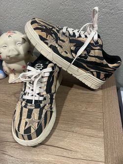 Zebra print with stars