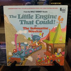Disney Record And Book The Little Engine That Could