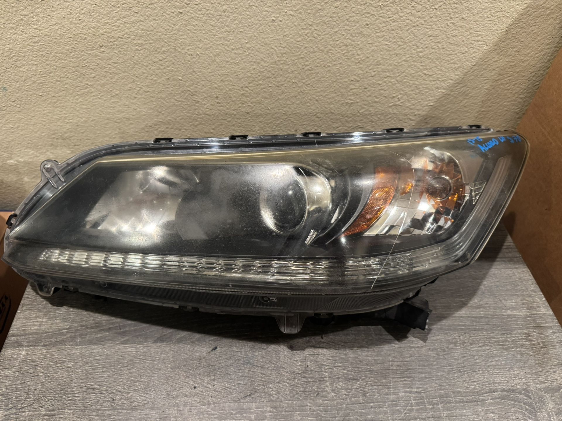 2013-2015 HONDA ACCORD HEADLIGHT LH