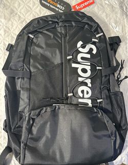 Black supreme backpack new