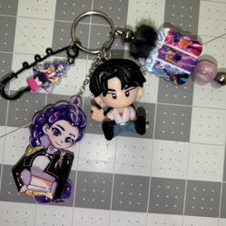 Kpop Demon Hunters Keychain 💗