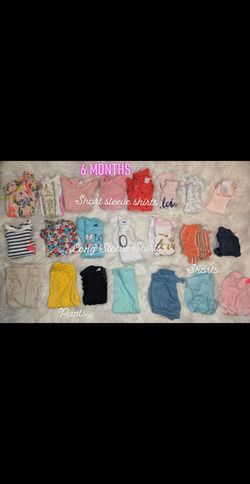 Baby Girls Clothes Bundle (6 months)