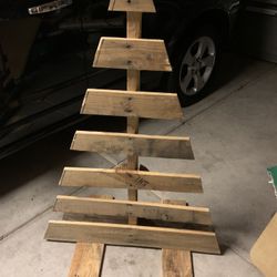 Handmade pallet Christmas tree