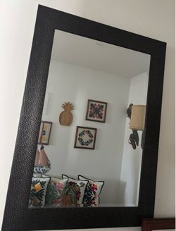 Dark Colored brown Mirror
