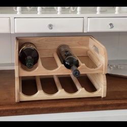 Wood Wine Rack