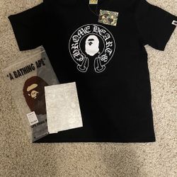 CHROME HEART BAPE TEE