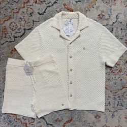 2 piece set Casablanca men’s size L/XL