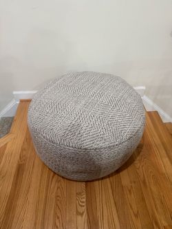Crate and Barrel ottoman