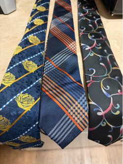 3 unique dress ties