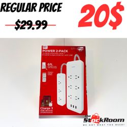 Power 2pack Surge Protector 