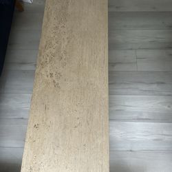 Pure marble coffee table