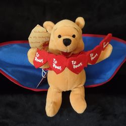 Disney bean bag Valentine Winnie the Pooh