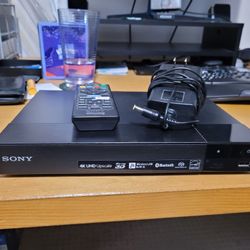 Sony Blu Ray Player 4K UHD