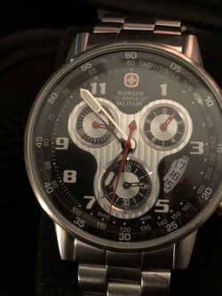 Vintage Wenger Military Swiss Watch!