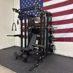 LYNX Fitness PRO Series Rack🔹All In One Home Gym🔹Dual Cable Machine🔹Smith Machine🔹Squat Rack